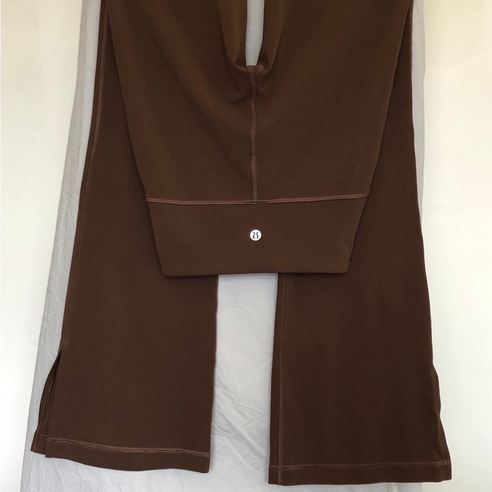 Lululemon Groove High Rise Split Hem Flared Pant Nulu